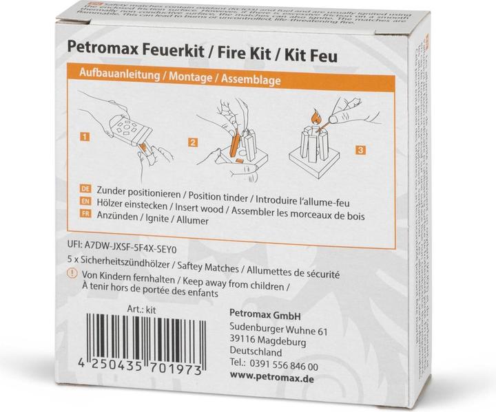 Actual product image Petromax Feuerkit