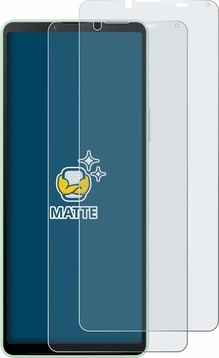 Actual product image BROTECT Anti-glare screen protector matt (2 Piece, Sony Xperia 10 V)