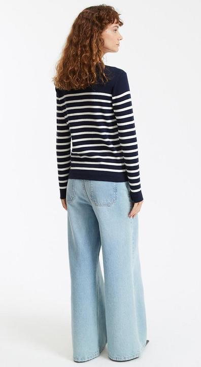 Actual product image La Redoute Collections Organic cotton sailor jumper (M)