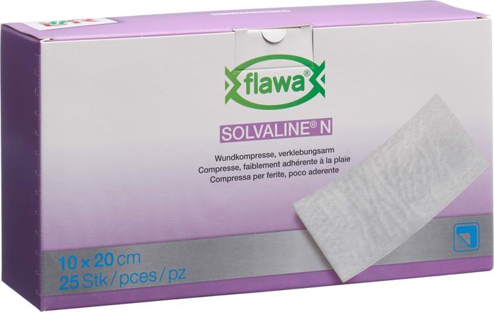 Image du produit Flawa Solvaline N Kompressen 10x20cm steril