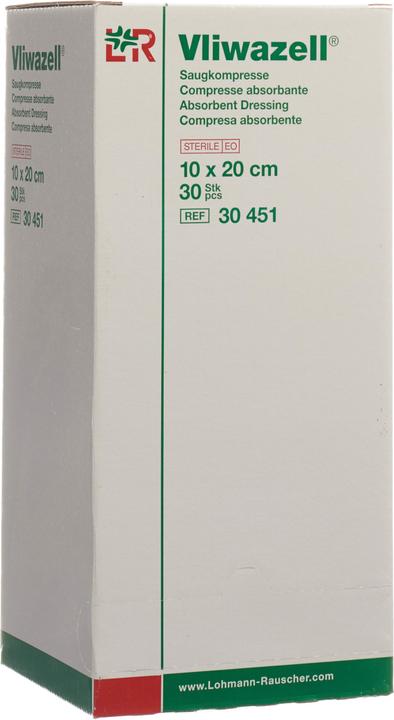 Lohmann & Rauscher Saugkompresse 10x20cm steril