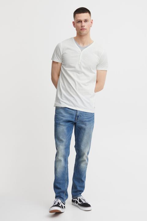 Immagine prodotto Solid Dorian T-Shirt A Maniche Corte Maglietta Da Uomo Con Collo Grandad (XL)
