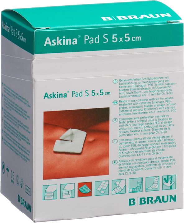 Produktbild Askina Pad S Schlitzkompresse 5x5cm steril