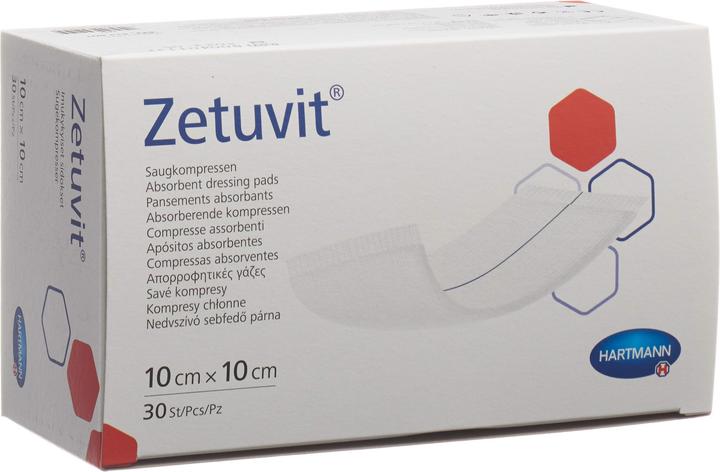 Zetuvit Absorptionsverband 10x10cm