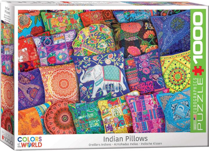 Produktbild Eurographics Indische Kissen (1000 Teile)