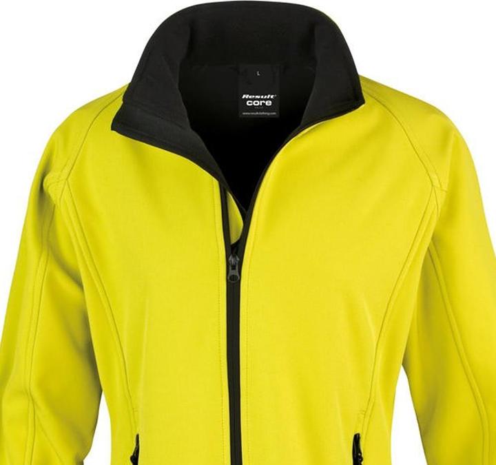 Actual product image Result Clothing Womens/Ladies Printable Soft Shell Jacket (L)
