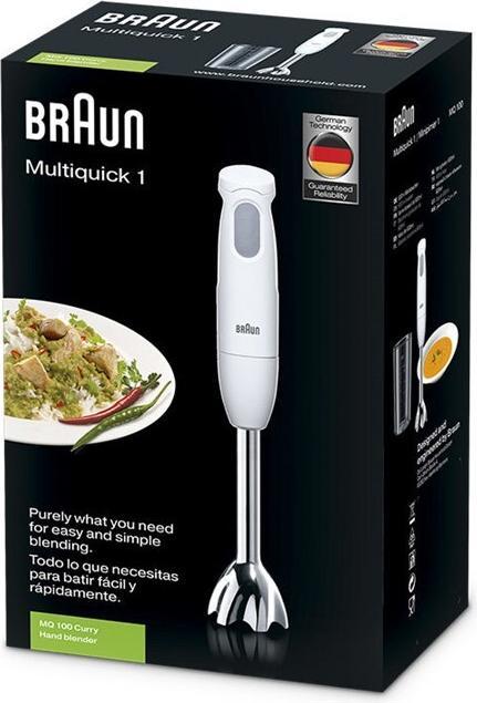 Actual product image Braun MQ 100 Curry