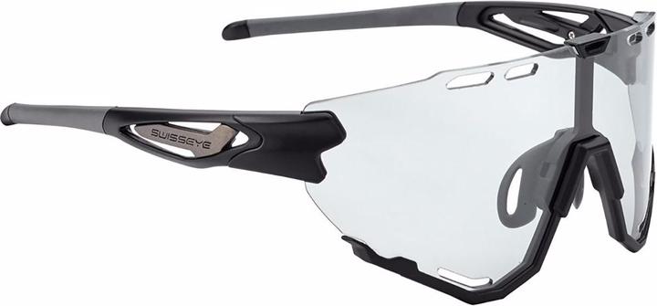 Produktbild Swiss Eye Mantra Photochromic Sportbrille (black matt-grey, Sphärisch, Selbsttönend)