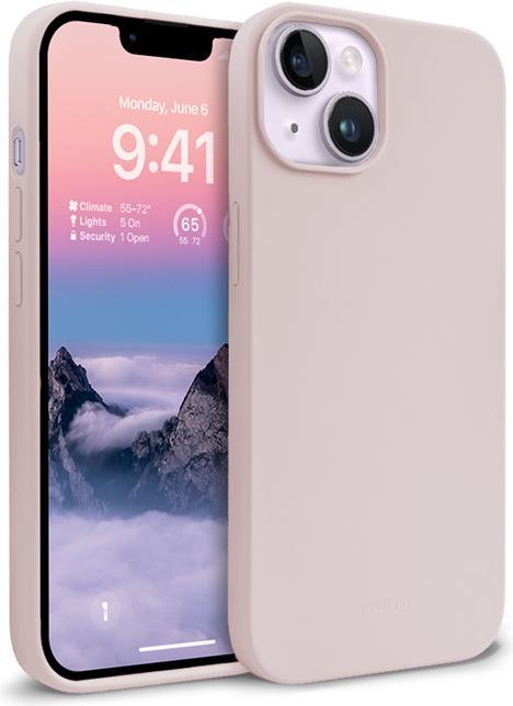 Crong Custodia Colour per iPhone 14 Plus (Rosa sabbia) (Apple iPhone 14 Plus)