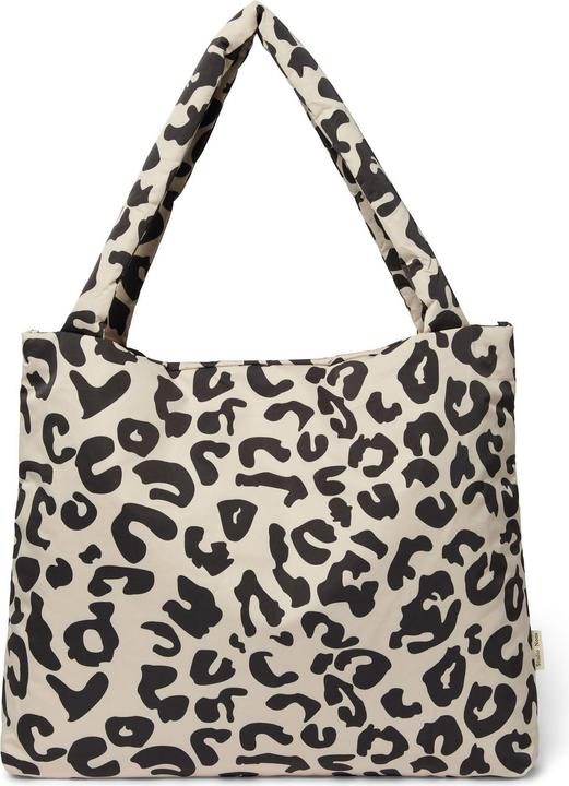 Image du produit Studio Noos Shopper "Holy Cow Puffy Mom Bag" beige à petits motifs
