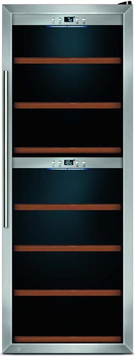 Image du produit Caso WineMaster 126 Cave à vin à compresseur Autonome en acier inoxydable 126 bouteille(s)