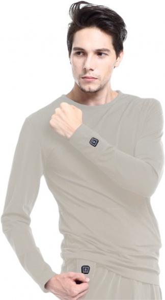 Immagine prodotto Glovii GJ1GS Camicia/Top Camicetta girocollo manica lunga Elastam, Poliestere (S)
