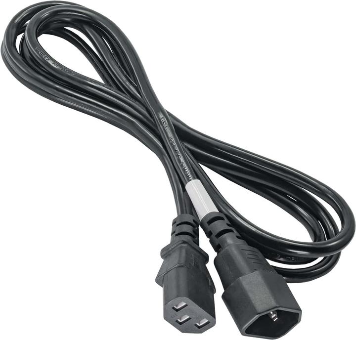 Produktbild Akyga AK PC di verlaengerungs Stromkabel, per PC, stampante, Schermi NERO IEC C13 (1.80 m)