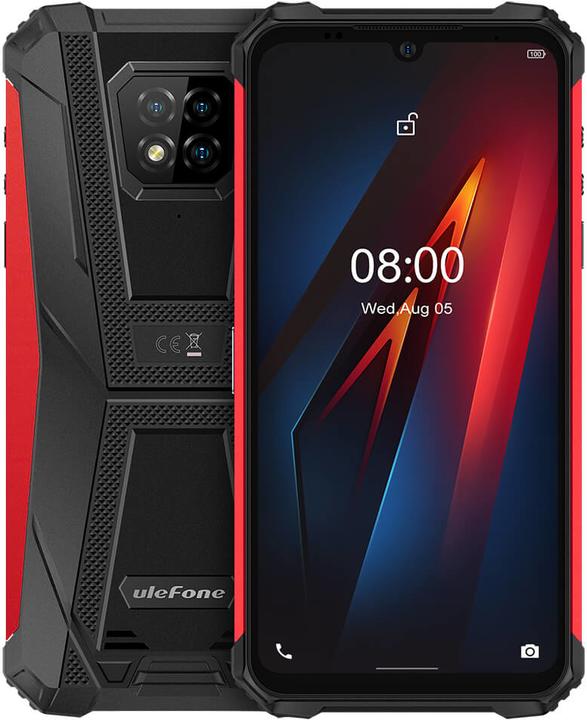 Ulefone Armor 8 (64 GB, Red, Black, 6.10", Dual SIM, 16 Mpx, 4G)