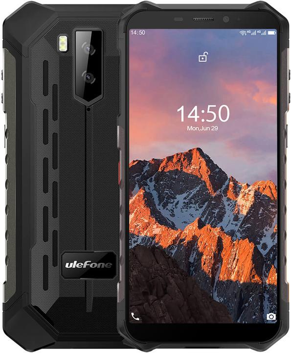 Image du produit Ulefone Armor X5 Pro (64 Go, Noir, 5.50", Double SIM, 13 Mpx, 4G)