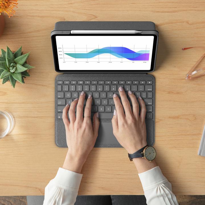 Actual product image Logitech Folio Touch (DE, iPad Pro 11 2021 (3rd Gen), iPad Pro 11 2022 (4th Gen), iPad Pro 11 2018 (1. Gen), iPad Pro 11 2020 (2. Gen))