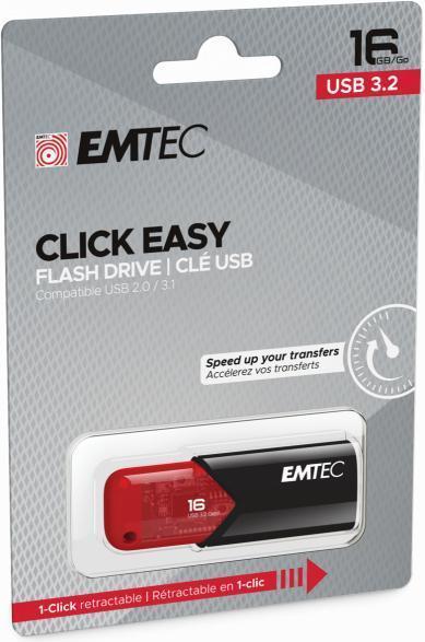 Actual product image Emtec B110 Click Easy (16 GB, USB-A, USB 3.2)