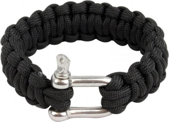 Image du produit Highlander Paracord Bracelet D Ring Black