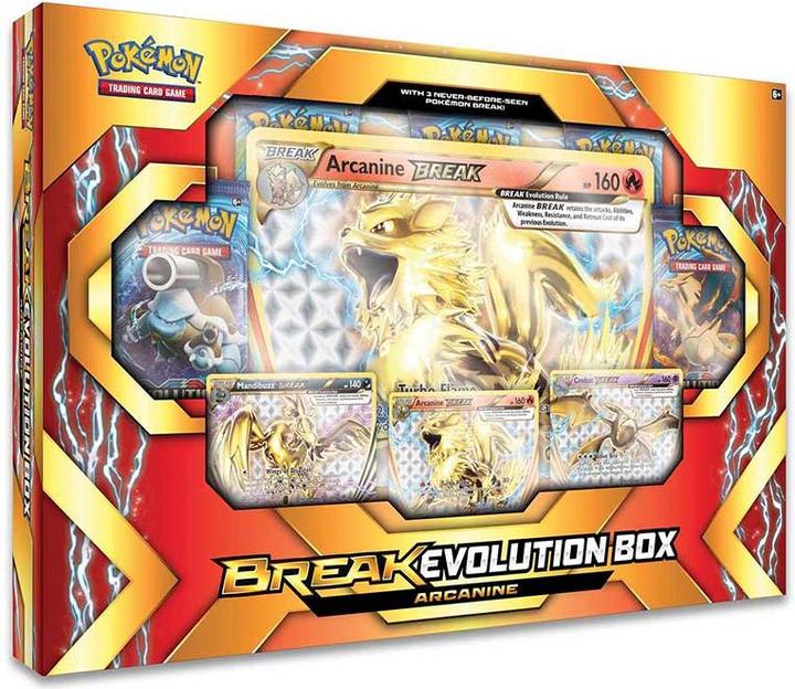 Produktbild Pokémon Arcanine Break Evolution Box (Englisch, Booster Pack)