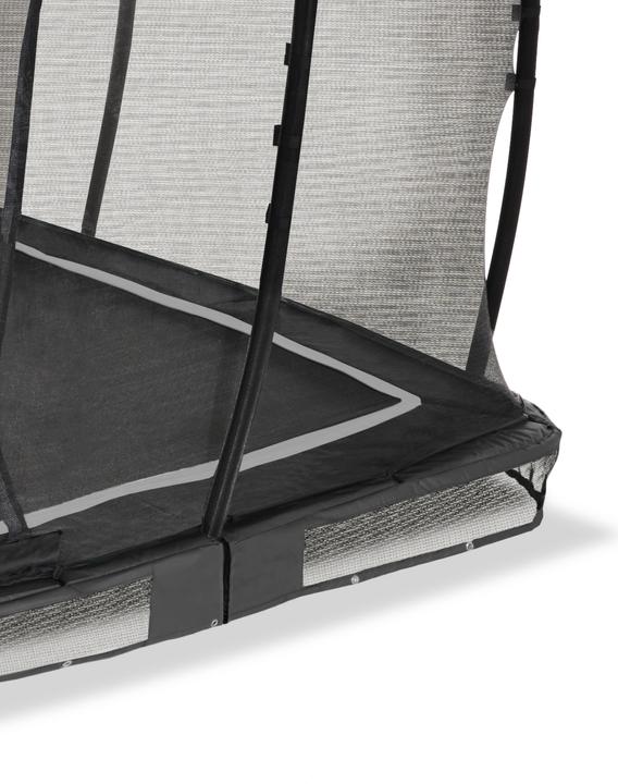 Produktbild Exit Allure Classic Bodentrampolin 244x427cm - schwarz (266 cm)