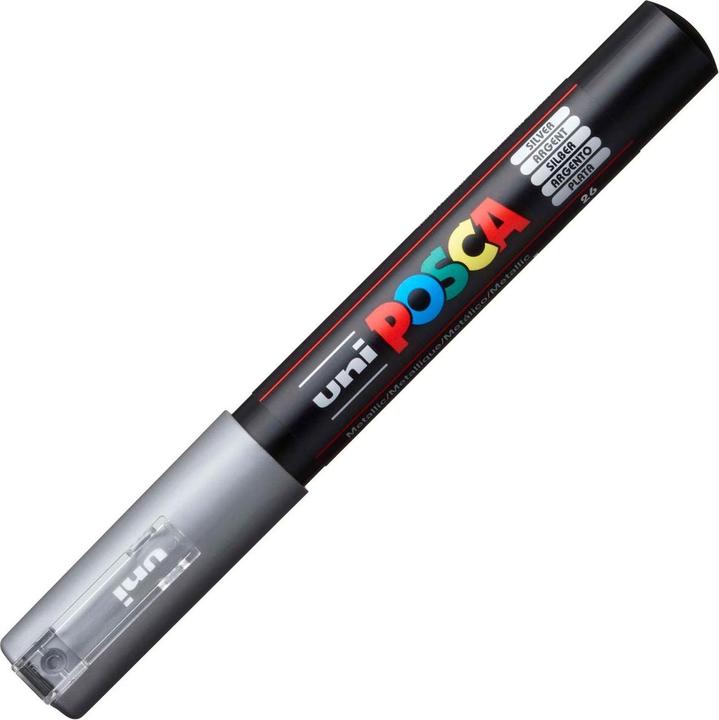 Immagine prodotto Posca Marchio PC-1M a punta tonda (Argento, 0.70 mm, 1 x)