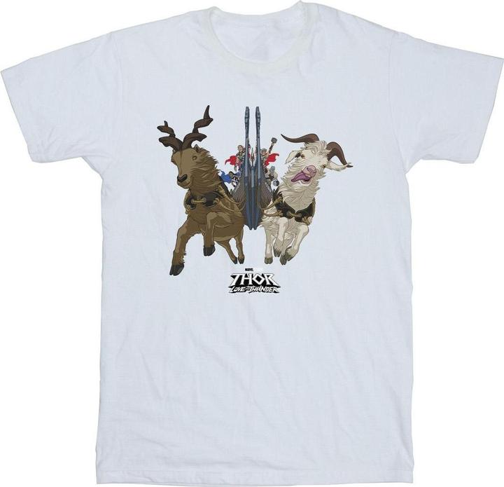 Image du produit - T-shirt THOR LOVE AND THUNDER VIKING SHIP - Homme (4XL)