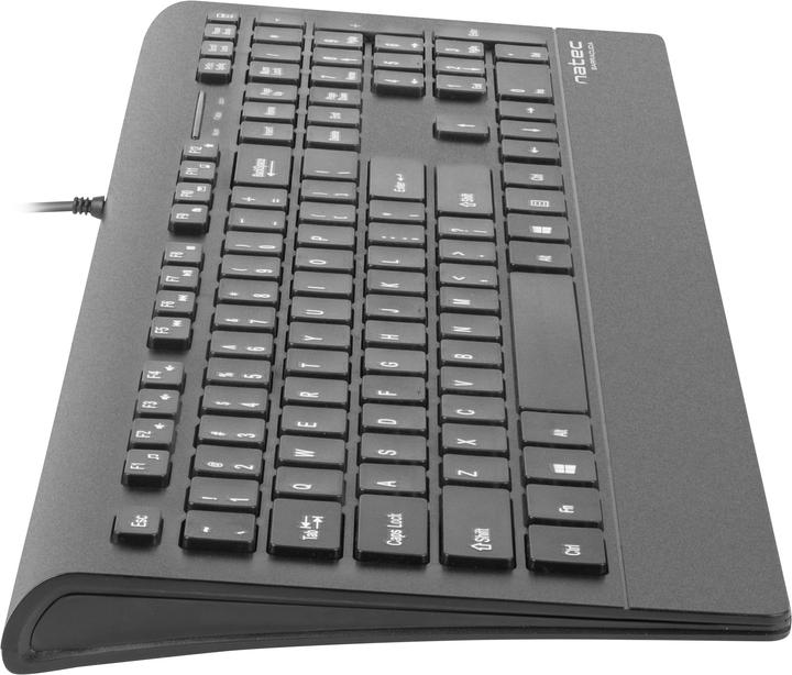 Image du produit Natec BARRACUDA Clavier USB QWERTY (US, Filaire)