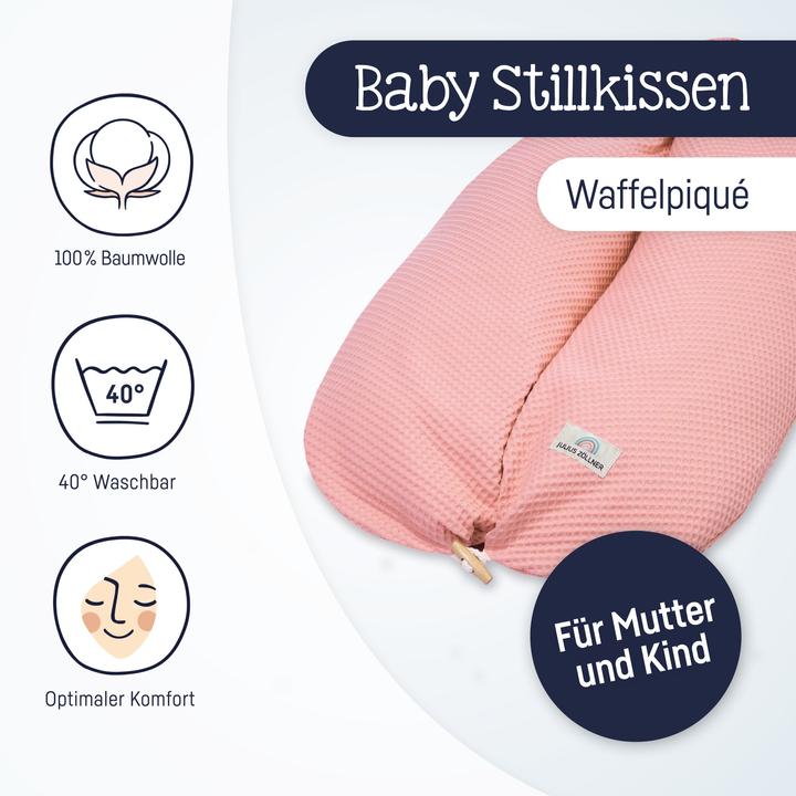 Actual product image Julius Zöllner Nursing pillow Nappi with button (70 cm)