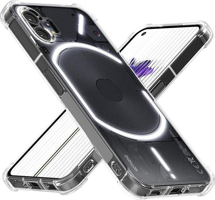 Productafbeelding Screenguard Nothing Phone (1) Cover Crystal Soft Airbag Bumper (Niets telefoon (1))