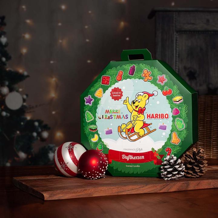 Produktbild Balthasar Adventskalender Haribo Assortiert, Motive: Ohne Motiv