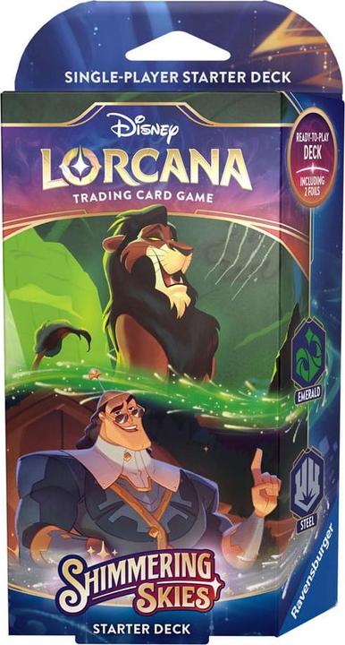 Produktbild Disney Lorcana Trading Card Game: Set 5 - Starter Deck A (Englisch) (Englisch, Booster Display)