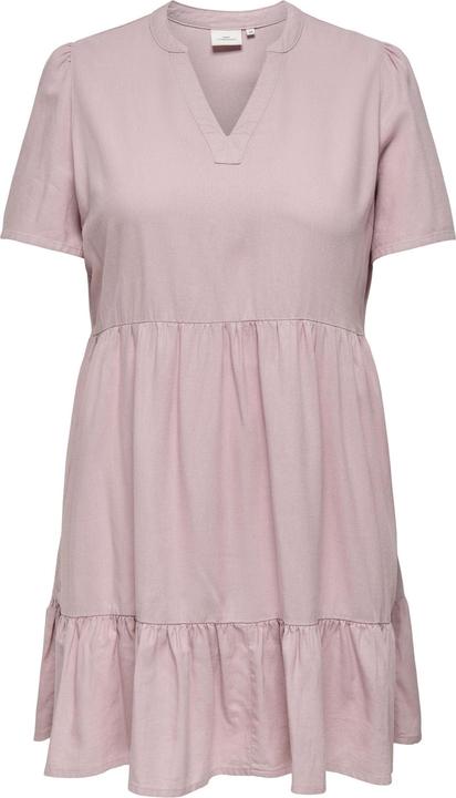 Only Normal geschnitten V-Ausschnitt Curve Kurzes Kleid Kleid