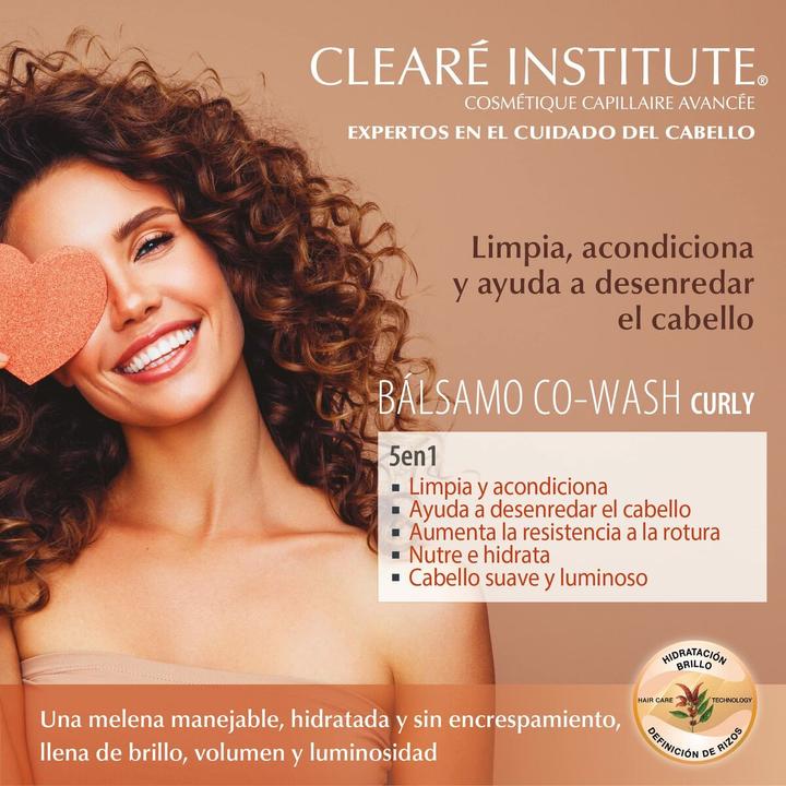 Immagine prodotto Clearé Institute Co-Wash Balsamo per Ricci Definiti Idratazione e Lucentezza 330ml (330 ml)