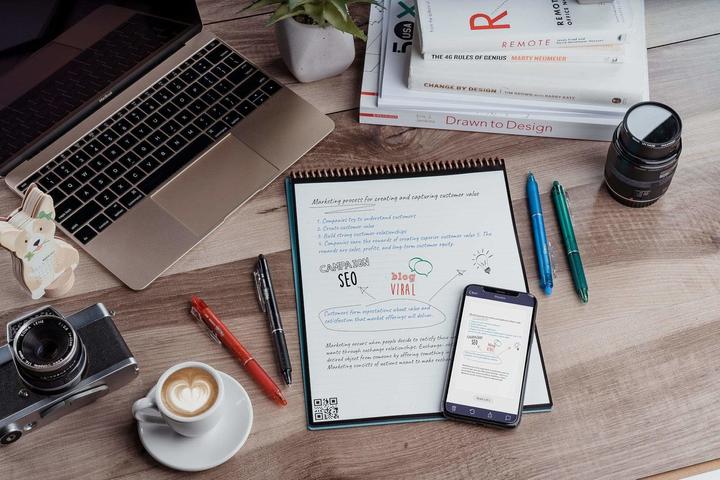 Produktbild Rocketbook Flip (A5, Liniert, Weicher Einband)