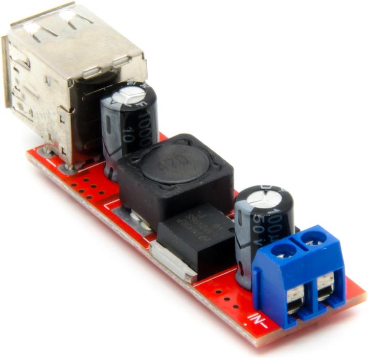 Produktbild Purecrea 5V 3A LM2596 DC-DC Step-Down mit USB
