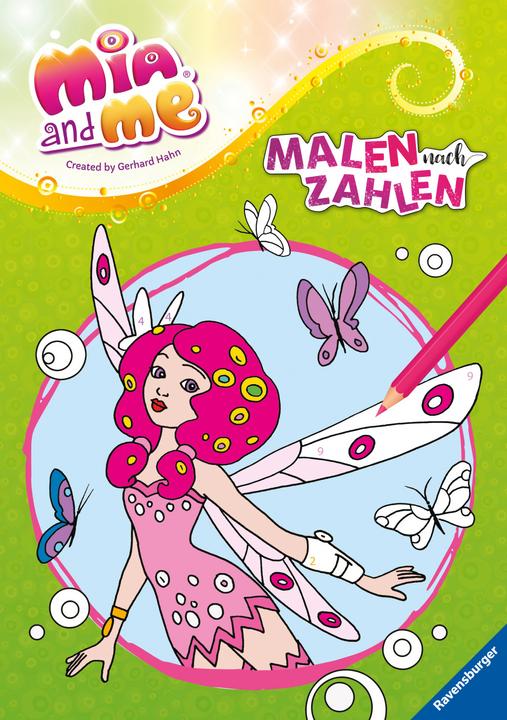 Actual product image Ravensburger Mia and me: Painting by numbers