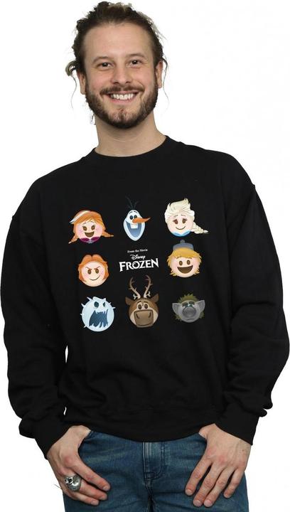Actual product image Disney Mens Frozen Heads Sweatshirt (3XL)