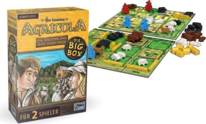 Image du produit ASS Altenburg 22160054 - Agricola : Les fermiers et le bétail - Bigbox, 2 joueurs, 10 ans (édition FR) (Allemand)