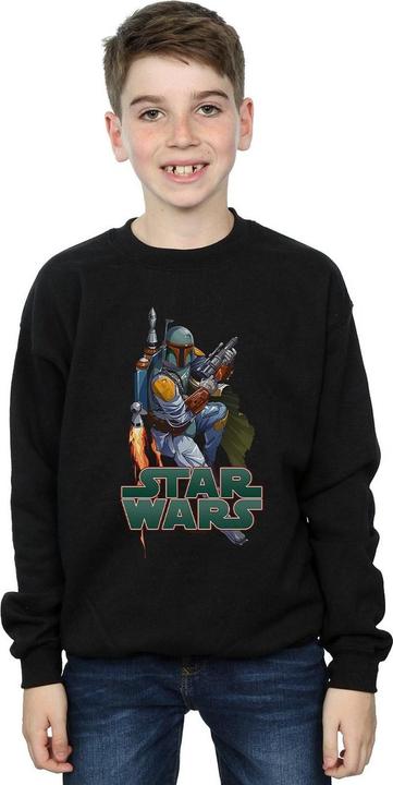 Image du produit Star Wars - Sweat BOBA FETT FIRED UP - Garçon (152, 158)