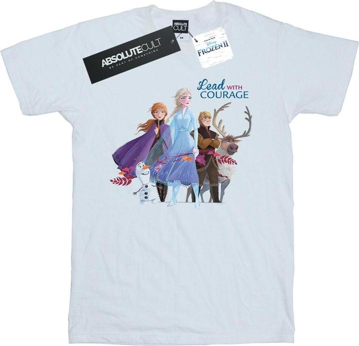 Immagine prodotto Disney Frozen 2 Lead With Courage Maglietta Ragazzi (152, 158)