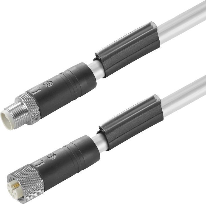 Actual product image Weidmüller Sensor/actuator cable, connecting cable, M12/M12, 5, 1 m SAIL-M12GM12G-L-10PGR -