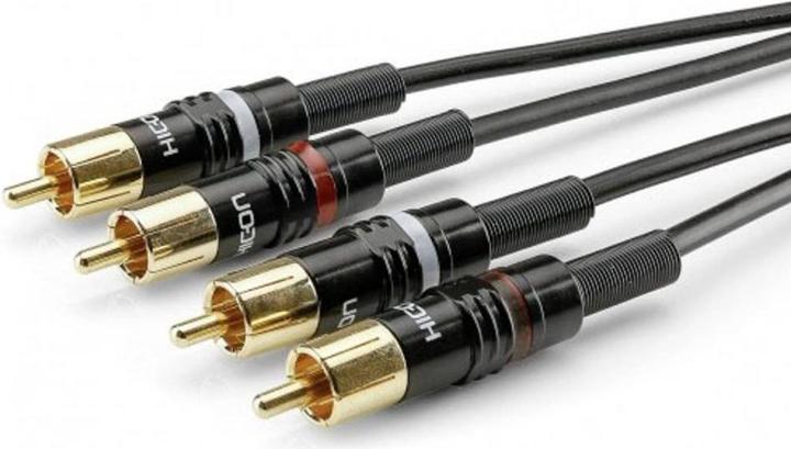 Sommer Cable HBP-C2-0300 Klinke / Cinch Audio Anschlusskabel (2x Cinch-Stecker - (3 m, Cinch)