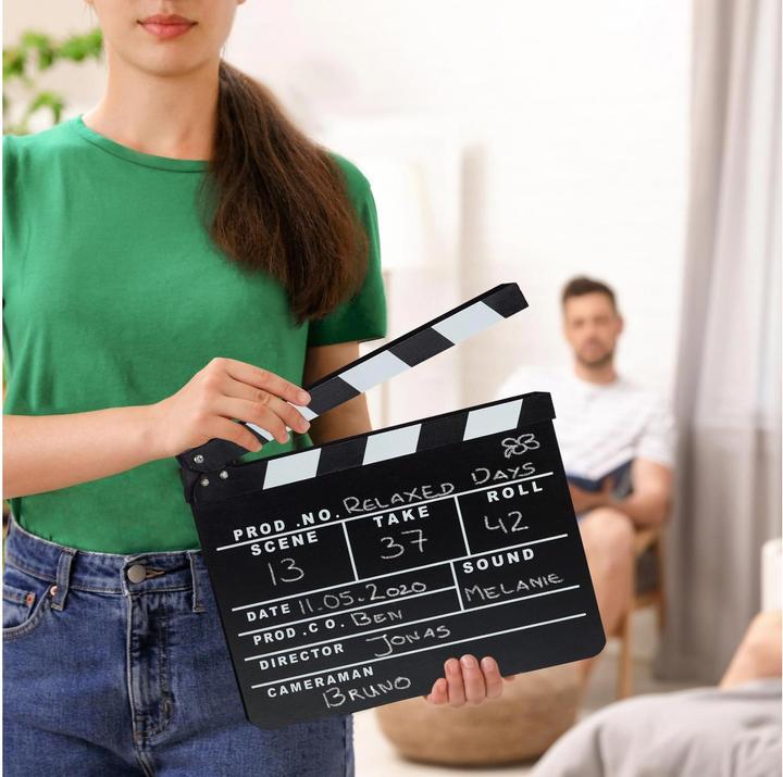 Produktbild Relaxdays Filmklappe