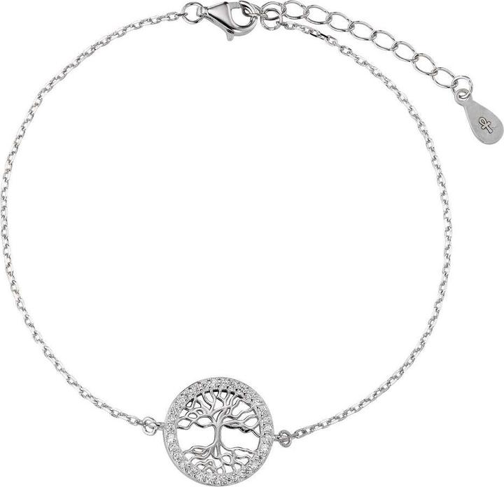 Produktbild Bijouteria Silber-Armkettchen (20.50 cm, Silber 925, Zirkonia)