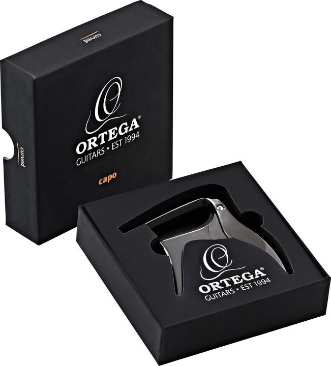Actual product image Ortega Capo Curved Black Chrome (Capo)