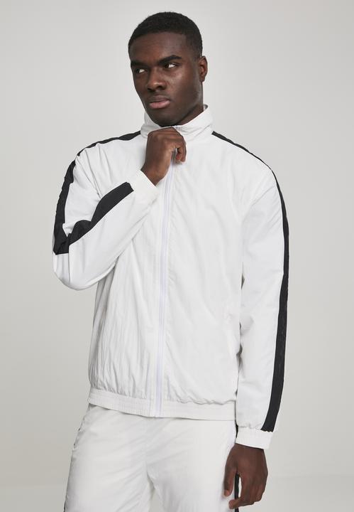 Image du produit Urban Classics Striped Sleeve Crinkle Track Jacket (XXL)