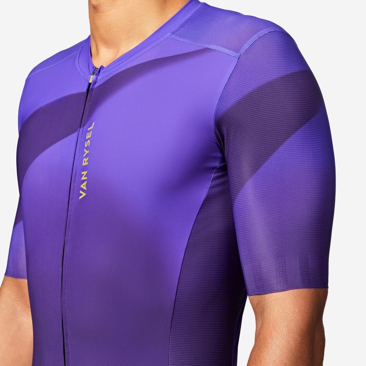 Produktbild Van rysel Rennrad Radtrikot kurzarm Sommer Unisex Racer 2 lila (M)