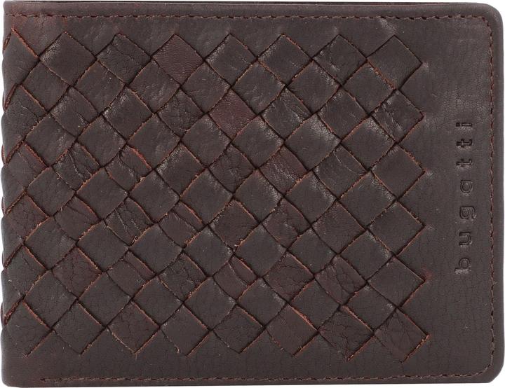 Immagine prodotto Bugatti Portafoglio in pelle intrecciata 11 cm