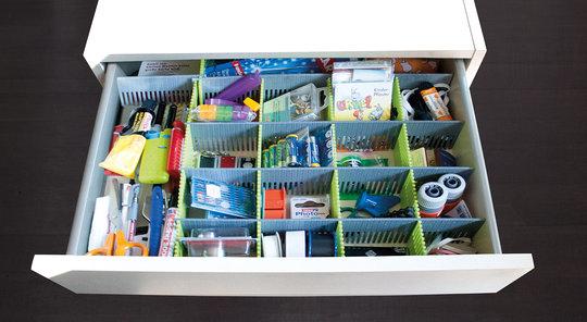 Actual product image Purvario Storage strips for drawers 8-piece