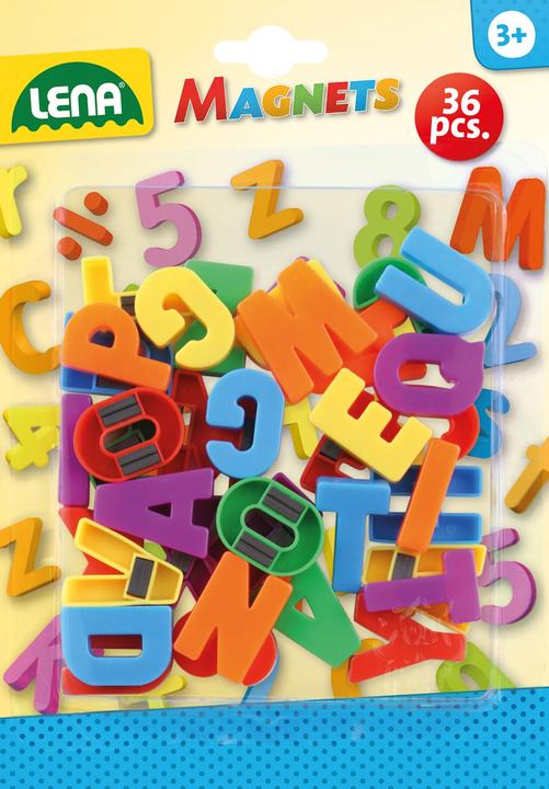 Actual product image Lena magnetic letters (36 x)